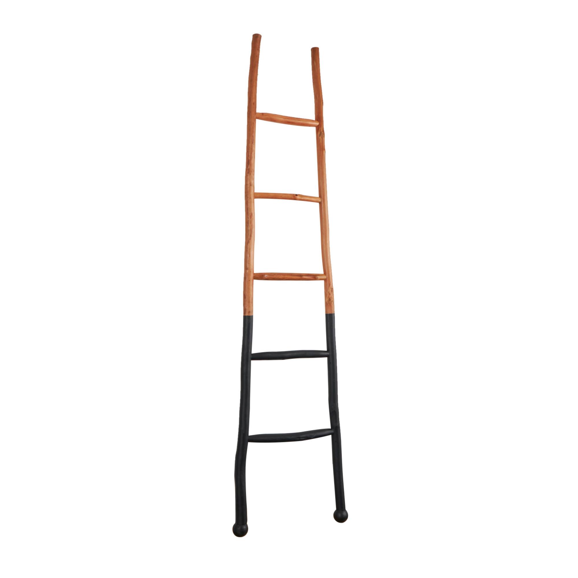 6ft. Handmade Slanted Wood Ladder